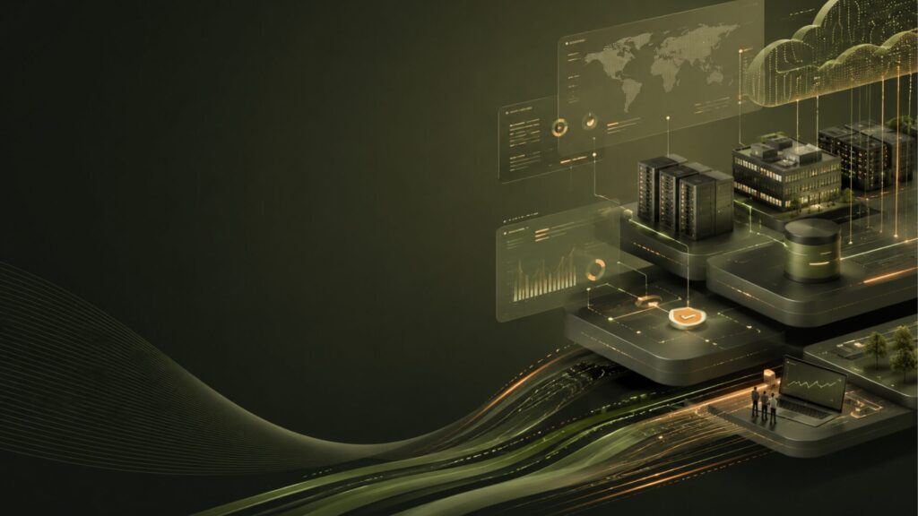 Imagen de gestión continua de vulnerabilidades IT con infraestructura tecnológica, monitorización, control de riesgos y seguridad integrada en la operativa empresarial.